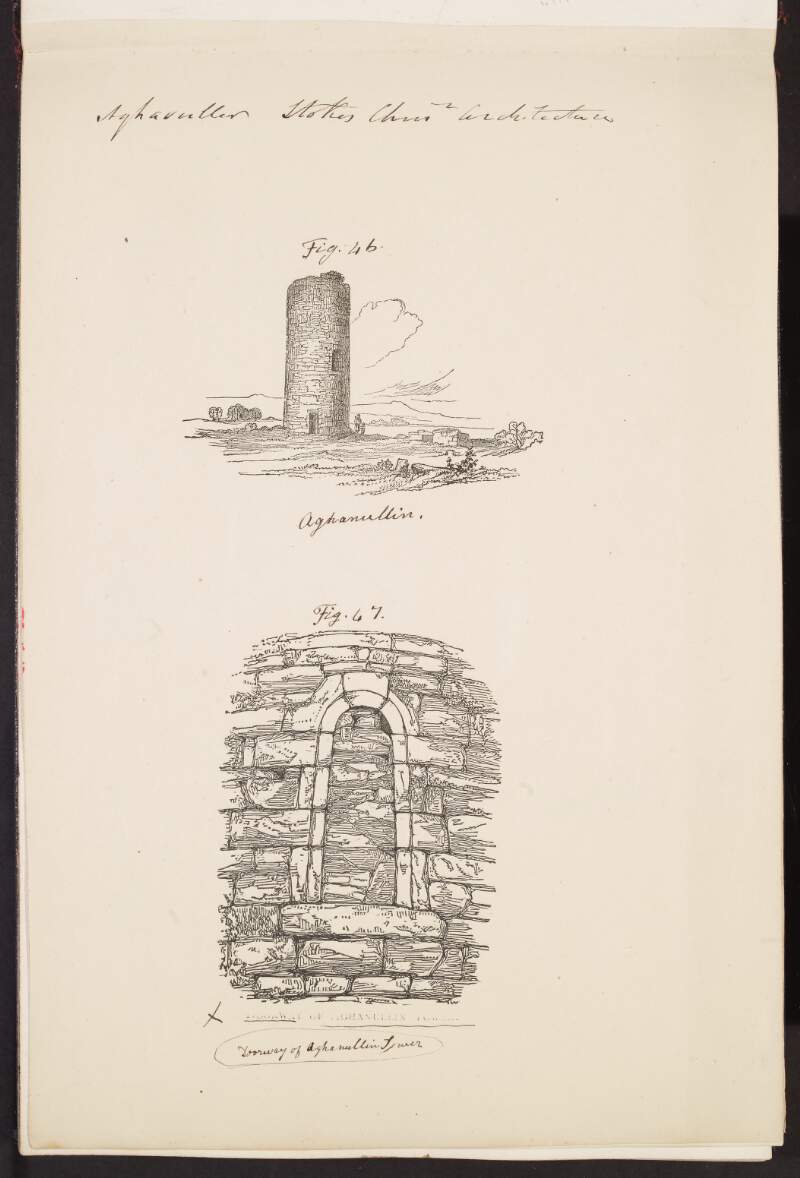 Aghanullin [Aghagallon] ; Doorway of Aghanullin [Aghagallon] Tower