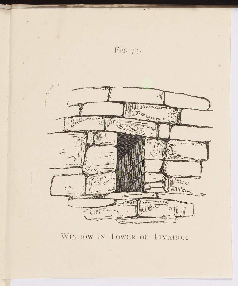 Window in tower of Timahoe