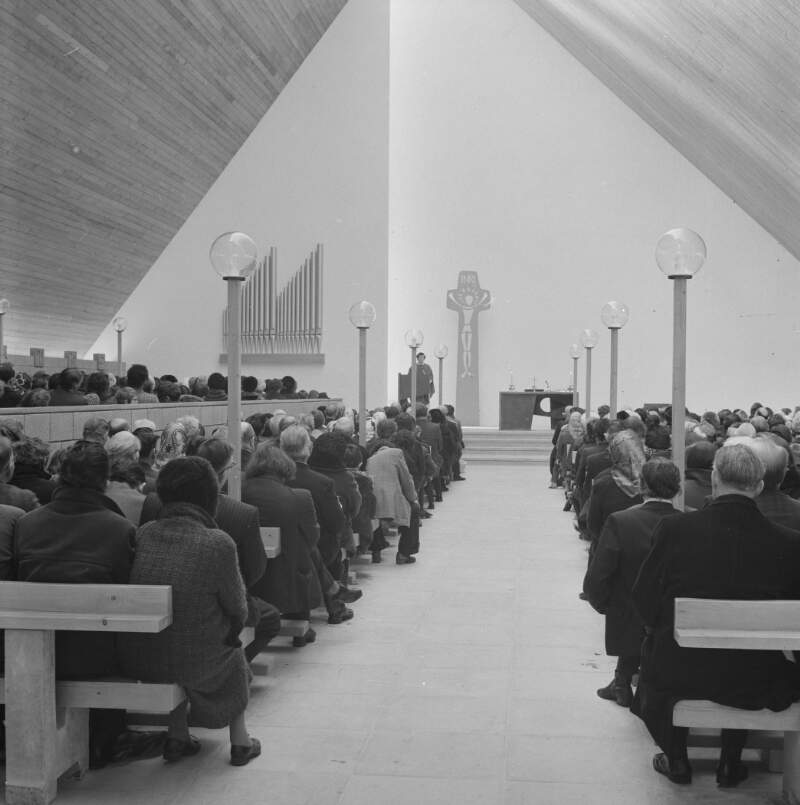 [First Mass in St. Conal's Church, Glenties, Co. Donegal]