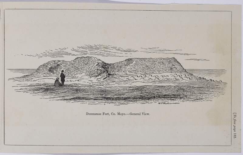 Dunnamoe Fort, County Mayo - general view