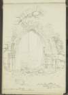 Arch of abbey of Althassel [Athassel], Tipperary, November 1840