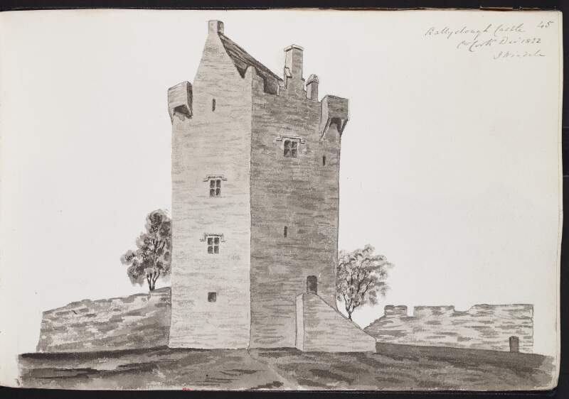 Ballyclough Castle, County Cork, December 1832