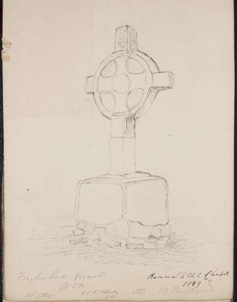 Finglas cross, granite, 1840