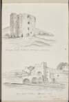 Crumps [Cramps] Castle, Fethard, County Tipperary, November 1857 ; West gate, Fethard, County Tipperary, 1857