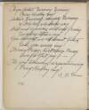Poem written in black ink and signed A. B. Green,
