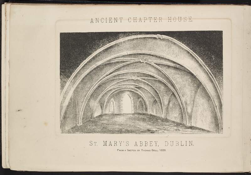 Ancient chapter house - St. Mary's Abbey, Dublin