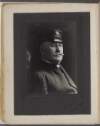 [Portrait of Yale Police Officer James (Jim) Donnelly mounted on grey card],