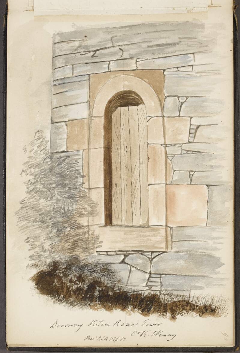 Doorway, Kilree Round Tower, County Kilkenny