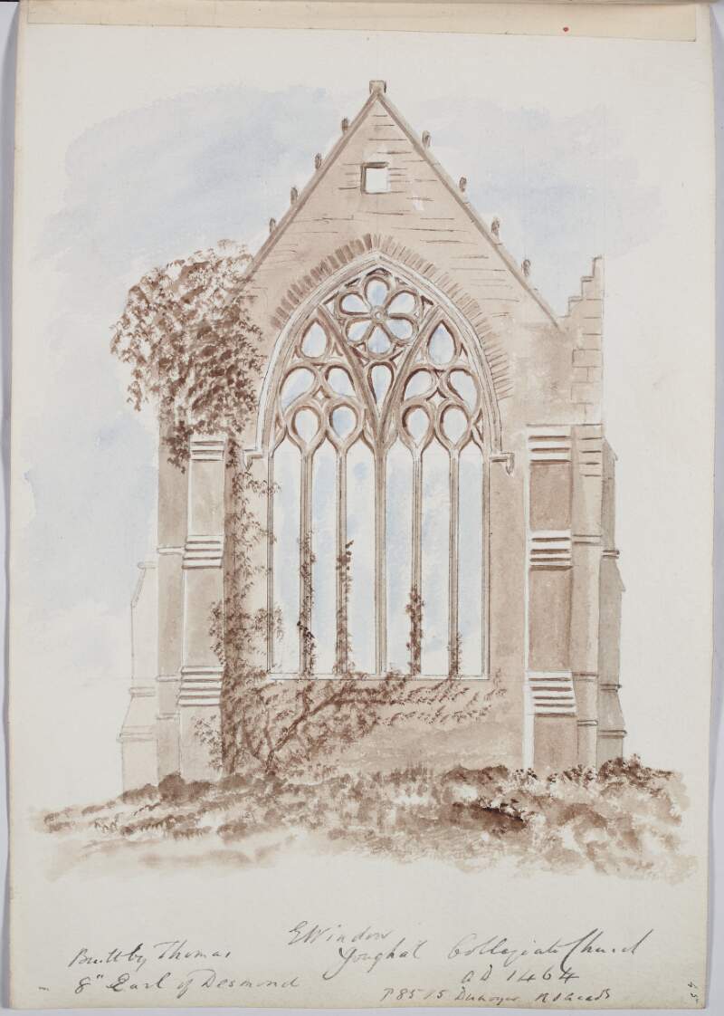East window, Youghal Collegiate Church A.D. 1464