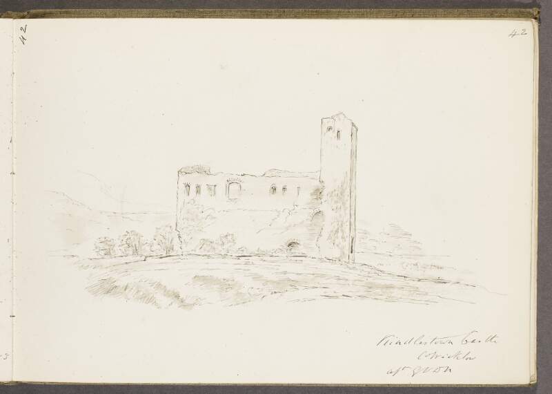 Kindlestown Castle, Co. Wicklow, May 1843