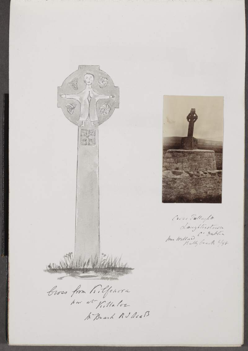 Cross from Kilfenora, now at Killaloe ; Cross Tullagh [Tully], Loughlinstown, County Dublin
