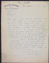 Letter from James Joyce to W. B. Yeats about his eye operation,