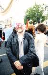 Christopher Robson in pink mask. Dublin Lesbian and Gay Pride March