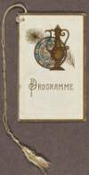 [Dance card of Douglas Hyde, dated by him 7 April 1891] Programme.