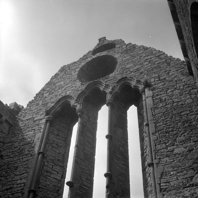 [Carved stone windows, St. Mary's Collegiate Church, Gowran, Co. Kilkenny]