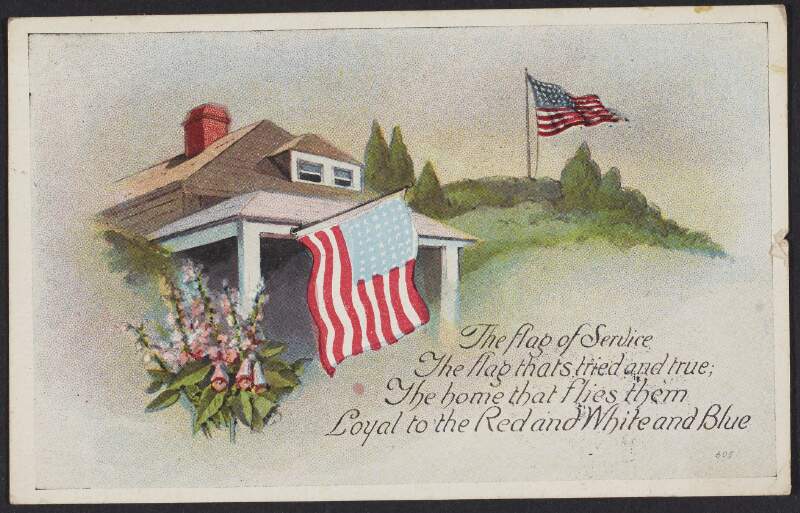 Postcard from Mary C. Phillips, New York, to Arthur Griffith offering her prayers during his attempts to ratify the Anglo-Irish Treaty,