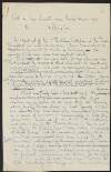 Manuscript by Éamonn Duggan discussing the Four Courts area during Easter Week, 1916, for a radio broadcast,