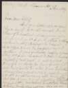 Letter from Maud Griffith to Kate Kelly, regarding visits to her husband, Arthur Griffith, in prison, and preparations for Christmas,