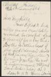 Letter from Maud Griffith to Kate Kelly, with references to Kelly recovering from the Spanish flu, the death of Richard Coleman in prison from the flu, and the result of the 1918 general election,