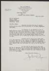 Letter from John T. Ryan to John J. Hearn relates to the Irish Free State versus Guaranty Safe Deposit Company lawsuit,