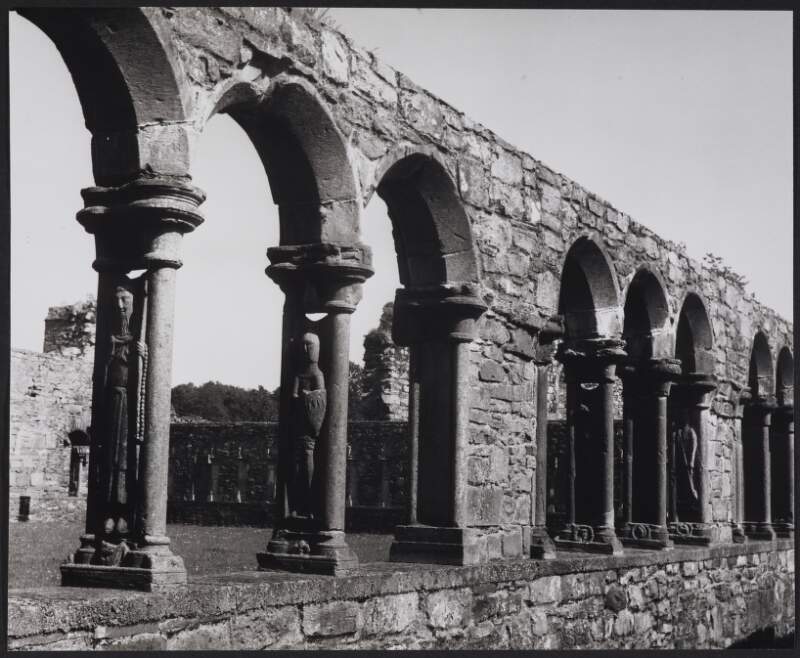 [Carved cloister pillars, Jerpoint Abbey County Kilkenny]