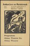 Programme for 'The Devil's Disciple' by Bernard Shaw at the Abbey Theatre,