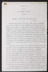 Typescript draft carbon copy of "Chapter 6: The Language Movement" of Eoin O'Duffy's autobiography,