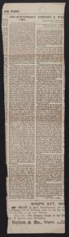 Newspaper cutting from 'Irish Worker' with article by James Connolly titled "Labour and the Re-Conquest of Ireland I.",