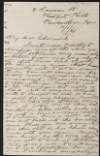 Letter from Louis Jacob, Newcastle on Tyne, England, to Edmund Harvey,
