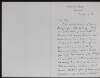 Letter from Eoin MacNeill, 19 Herbert Park, to Alice Stopford Green praising 'Irish Nationality' and commenting on its content,