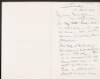 Letter from William Butler Francis to Alice Stopford Green referring to his book and his [work on the commission],