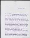 Copy letter from John Redmond to W. H. Brayden regarding financial provision for the 'Freeman's Journal',