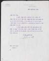 Letter from William Pirrie to John Lynch regarding the result of his investigation,
