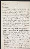 Letter from Stopford Augustus Brooke to John Richard Green regarding "Albert Sitwell", "S.C." and his work,