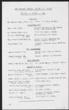 List titled "The Military History Society of Ireland. / Officers and Council - 1949", also includes list of members,
