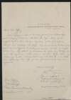 Letter from John Turpin of National College of Art and Design to Saive Coffey enquiring about a William Orpen painting,