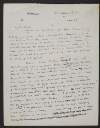 Letter from W. B. Yeats, 52 Holland Park, [London], W.11., to George Yeats,