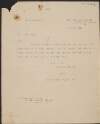 Copy letter from the Swiss Legation to J.H. MacDonnell solicitors, regarding an enclosed memorandum concerning a military training mission to Switzerland,
