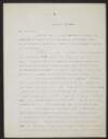 Letter from George Yeats, 82 Merrion Square, Dublin, to W. B. Yeats,