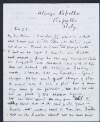 Letter from W. B. Yeats, Albergo Rapallo, Rapallo, Italy, to Olivia Shakespear,