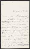 Letter from Patrick M. Furlong to John Redmond regarding the sale of his property,