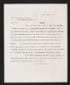 Copy letter from John Redmond to Daniel W. Kirby responding to his concerns about the party,