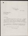 Typescript letter from Florence O'Donoghue, Loc Lein, Eglantine Park, Douglas Road, Cork, to Míceál Lynch, Prospect House, Rathdrum, Wicklow, making arrangments to meet in Cork,
