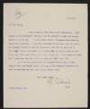 Copy letter from John Redmond, to Thomas Baker, on his intention not to make any public responce to John Howard Parnell's letter, and his strong view that the books at Avondale should be inspected,