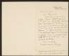 Letter from Wilfrid Scawen Blunt, Chapel Street, Belgrave Square, London, to John Redmond, on his health and arranging a meeting,