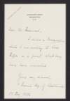 Letter from Francis Bourne, Archbishop of Westminster, Westminster, London, to John Redmond, enclosing a memorandum [nonextant] which he is sending to Lord Ripon on an overlooked point in the Education Bill,
