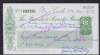 Cheque addressed to T. B. Barry, M. J. Costello and A. McCabe, signed by Florence O'Donoghue and James Hurley,